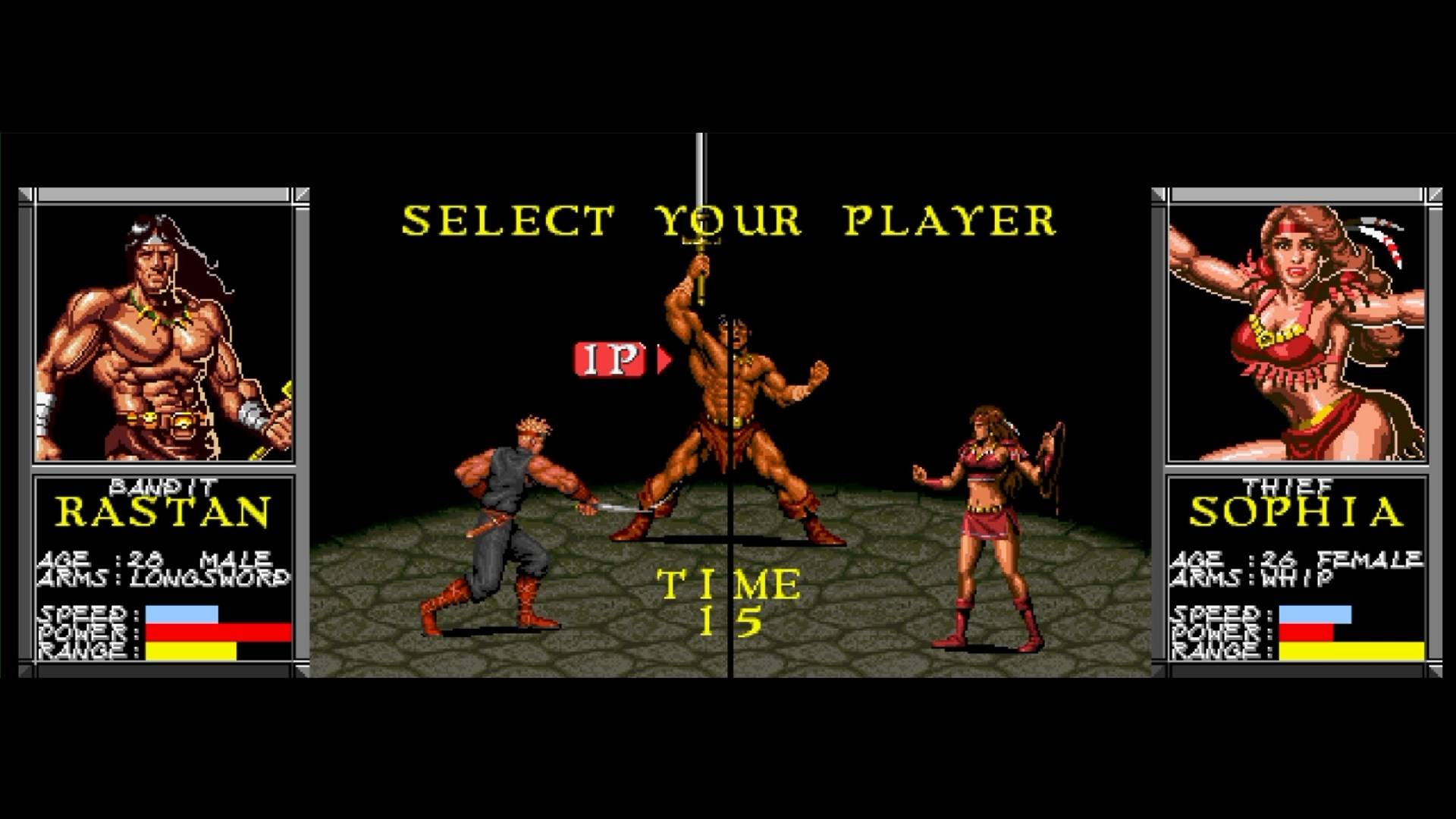 Warrior Blade Rastan Saga Episode III - геймплей игры Arcade